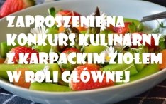 KONKURS KULINARNY Z KARPACKIM ZIOŁEM